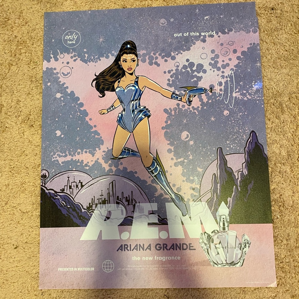 RARE ARIANA GRANDE POSTER